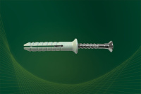 Гвоздевой дюбель KEW ND S 8х60 с потайным бортиком, нейлон, 50 шт
