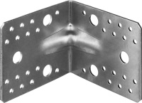Уголок 105x105x90х2 мм усиленный, крепежный, цинк